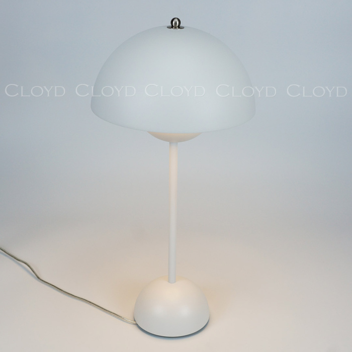 Настольная лампа Cloyd ERMA-B T1 / выс. 50 см - белый (арт.30044)