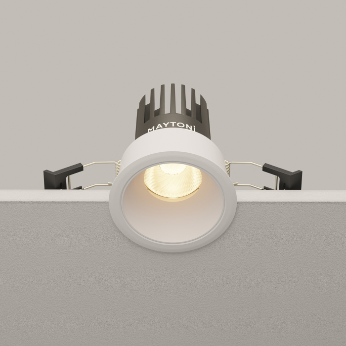 Встраиваемый светильник Maytoni Dip DL115-10W-3K-W