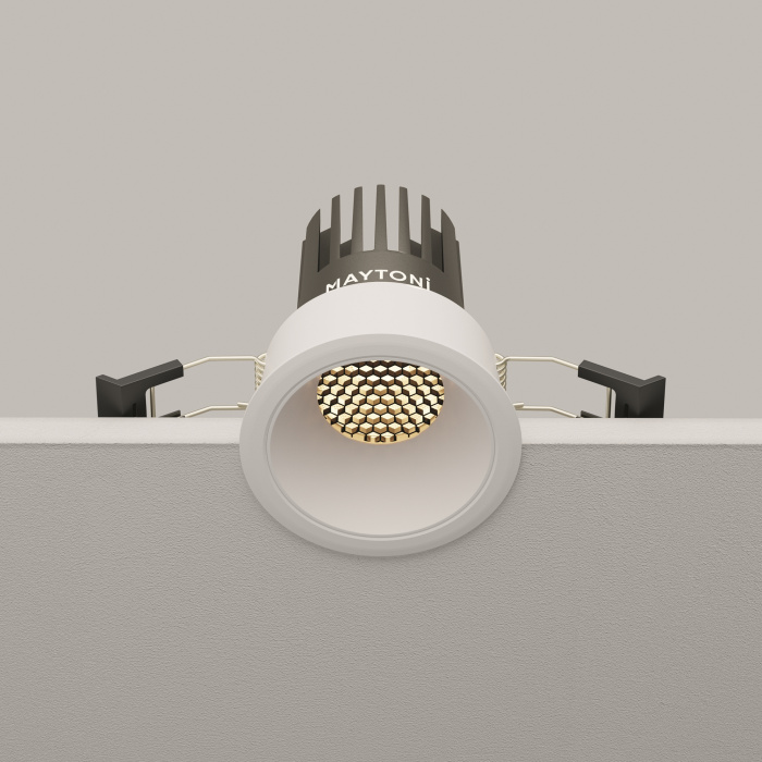 Встраиваемый светильник Maytoni Dip DL115-10W-3K-W