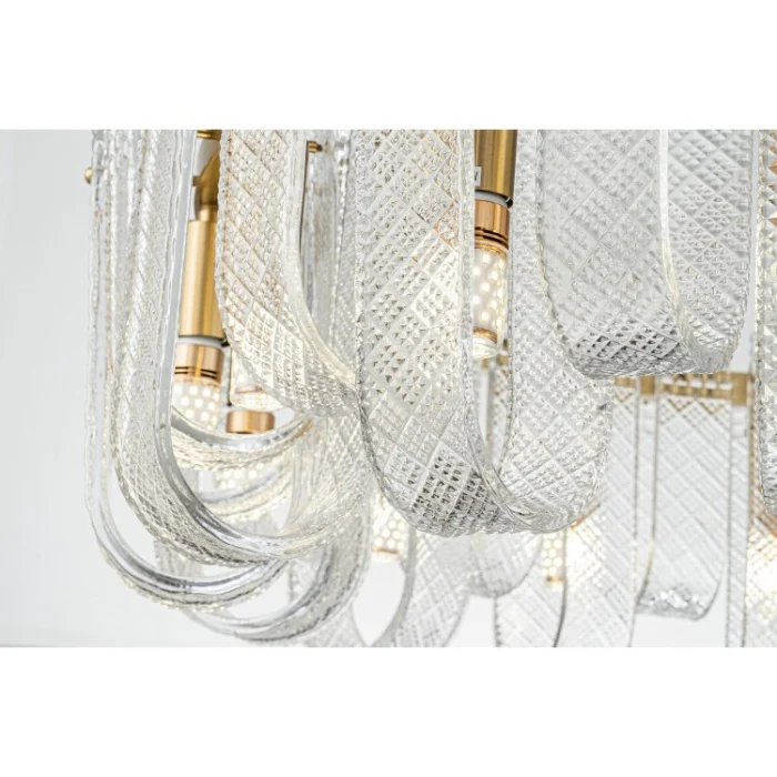 Подвесная люстра Belfast Severn 6601-800 BR CL