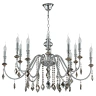 Люстра Crystal Lux MERCEDES SP6+6 CHROME/SMOKE
