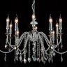Люстра Crystal Lux MERCEDES SP6+6 CHROME/SMOKE
