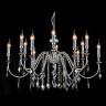 Люстра Crystal Lux MERCEDES SP6+6 CHROME/SMOKE