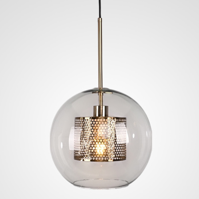 Подвесной светильник CATCH brass D30 ImperiumLoft