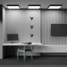 Потолочный светильник Maytoni Zon C032CL-90W4K-SQ-B
