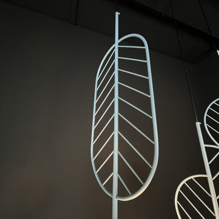 Подвесной светильник LEAF C Голубой ImperiumLoft