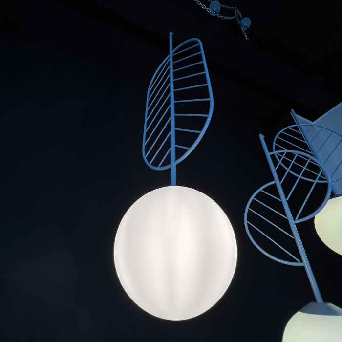 Подвесной светильник LEAF C Голубой ImperiumLoft