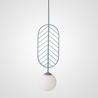 Подвесной светильник LEAF C Голубой ImperiumLoft