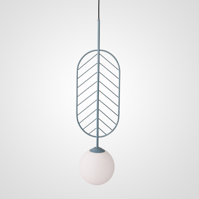 Подвесной светильник LEAF C Голубой ImperiumLoft