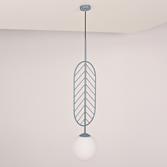 Подвесной светильник LEAF C Голубой ImperiumLoft