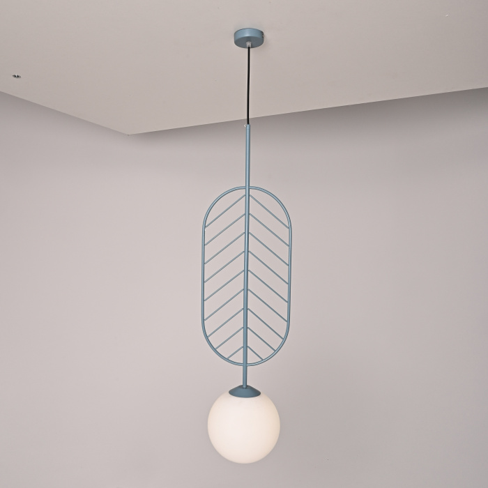 Подвесной светильник LEAF C Голубой ImperiumLoft