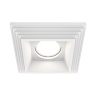 Встраиваемый светильник Maytoni Gyps Modern DL005-1-01-W-1