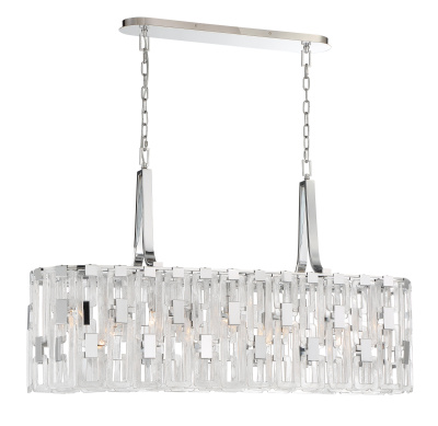 Люстра подвесная Lucia Tucci Virginia 1371.9 chrome