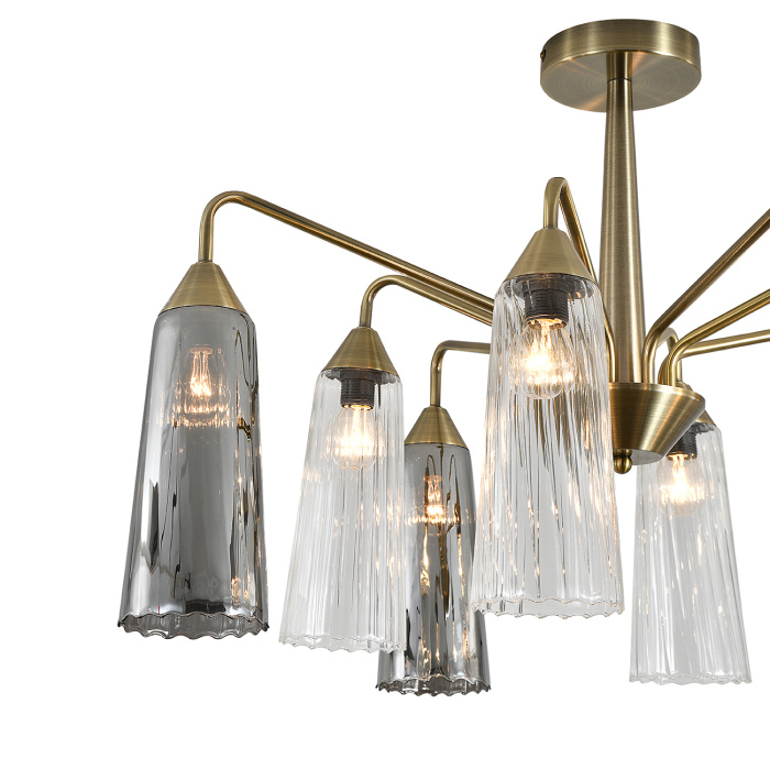 Люстра потолочная на штанге CAMPANA INDIGO V000510