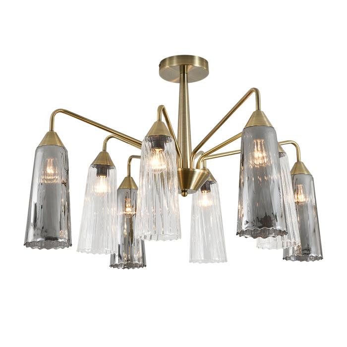 Люстра потолочная на штанге CAMPANA INDIGO V000510