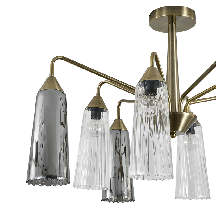 Люстра потолочная на штанге CAMPANA INDIGO V000510