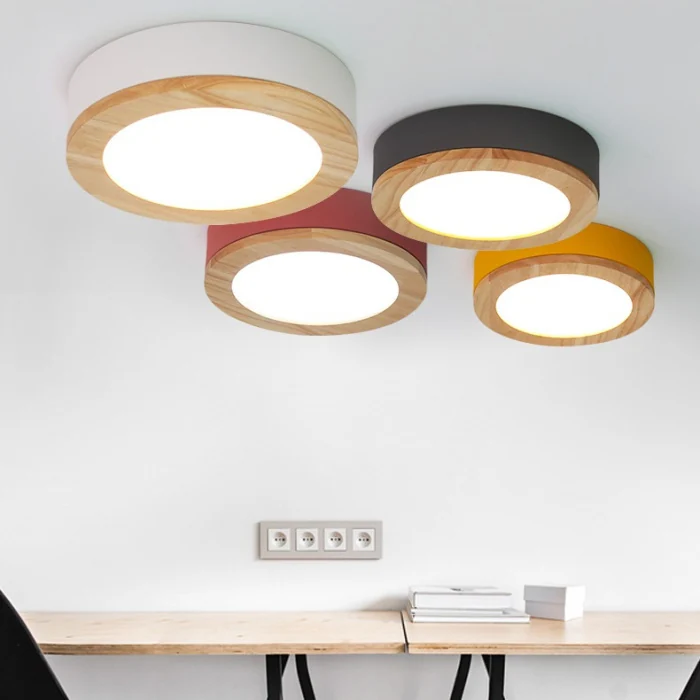 Потолочный светильник WUDDA D40 Красный ImperiumLoft 179766-26