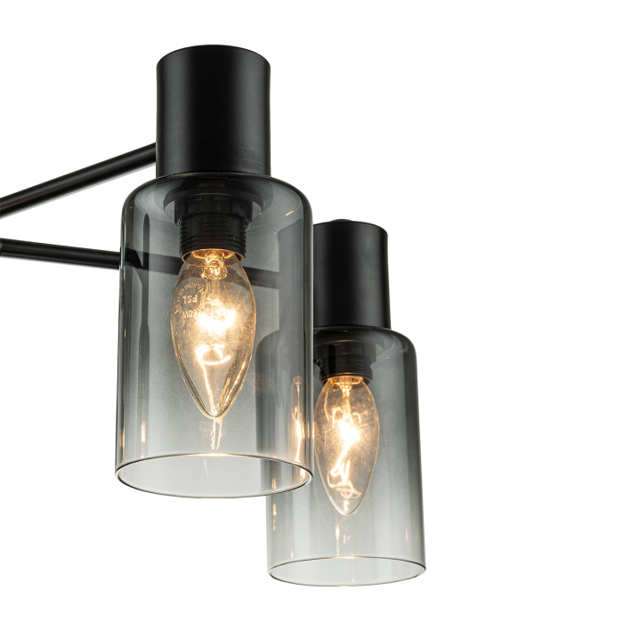 Потолочная люстра на штанге DIVERSITY ESCADA 2120/5P Black