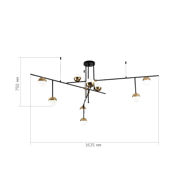 Люстра подвесная SL1507.422.09 ST LUCE