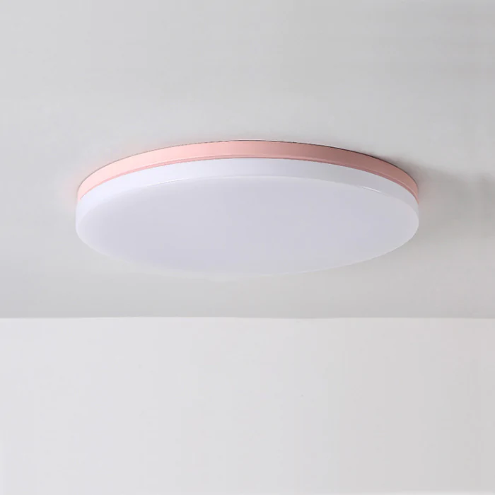 Потолочный светильник DISC HALF D38 Pink ImperiumLoft