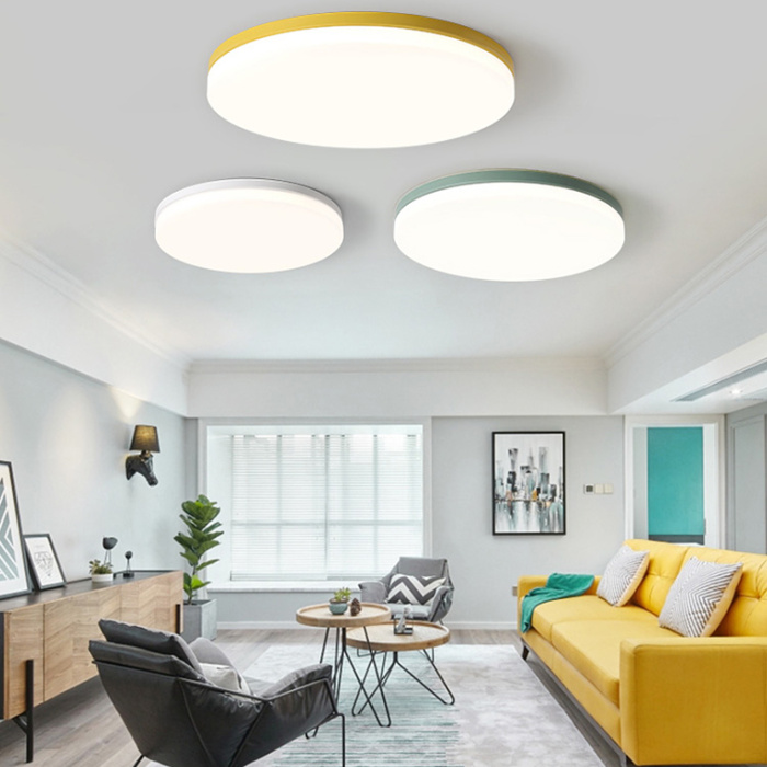 Потолочный светильник DISC HALF D38 Pink ImperiumLoft