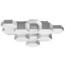 Светильник потолочный FAVO LED-60W 2880LM Silver 3000K (в комплекте) 750122 (MX13003032-12А)