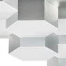 Светильник потолочный FAVO LED-60W 2880LM Silver 3000K (в комплекте) 750122 (MX13003032-12А)