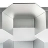 Светильник потолочный FAVO LED-60W 2880LM Silver 3000K (в комплекте) 750122 (MX13003032-12А)
