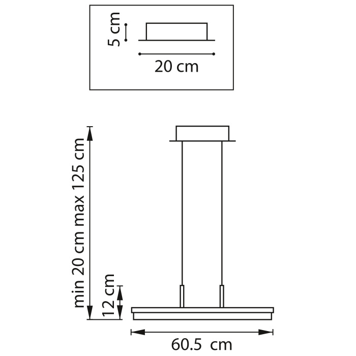 Подвесной светильник светодиодный Lightstar Lodi 723227