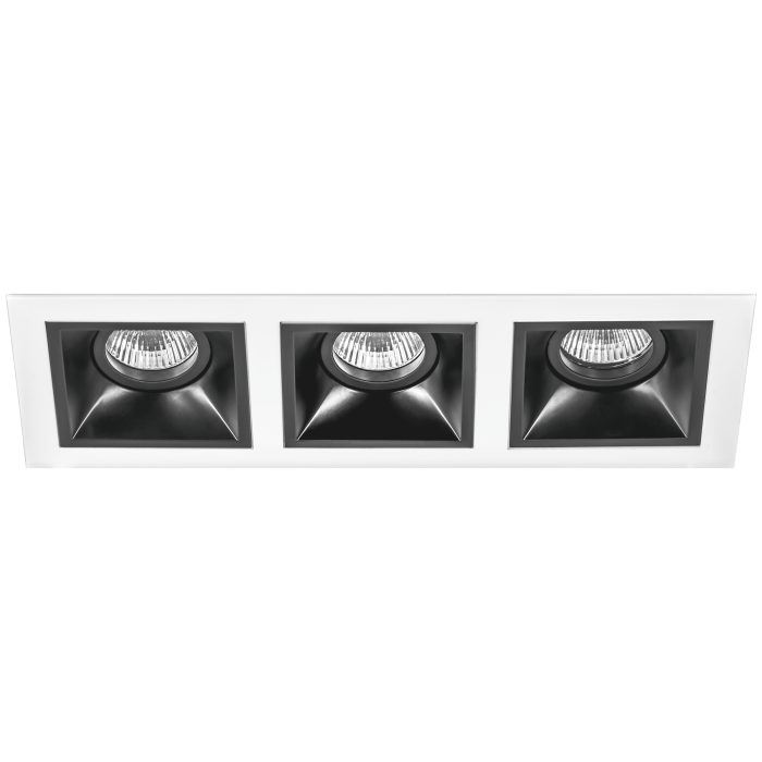 Комплект из светильников и рамки DOMINO Domino Lightstar D536070707