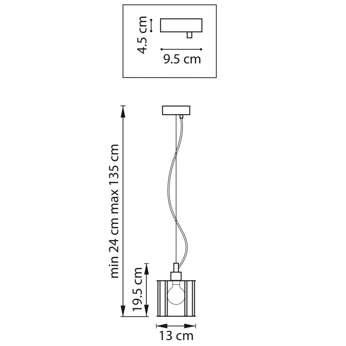 Подвес Limpio Lightstar 722014