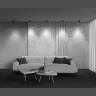Потолочный светильник Maytoni Alfa LED C065CL-8W3K-SQ-B
