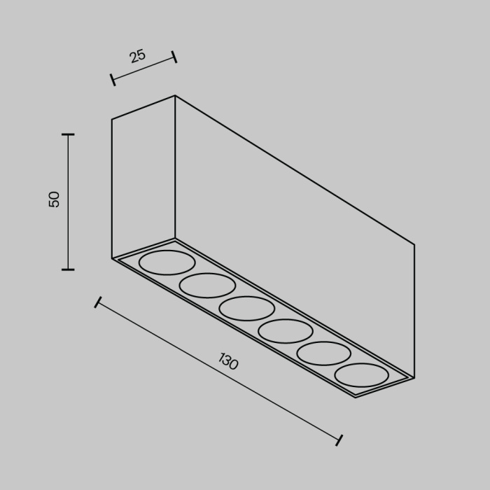 Потолочный светильник Maytoni Points C066CL-12W3-6K-W