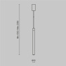 Подвесной светильник Maytoni Ray P022PL-L20W3K