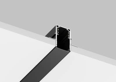 Шинопровод встраиваемый магнитный для ГКЛ12,5 мм SPACE Crystal Lux CLT 0.123 02 L2000 BL