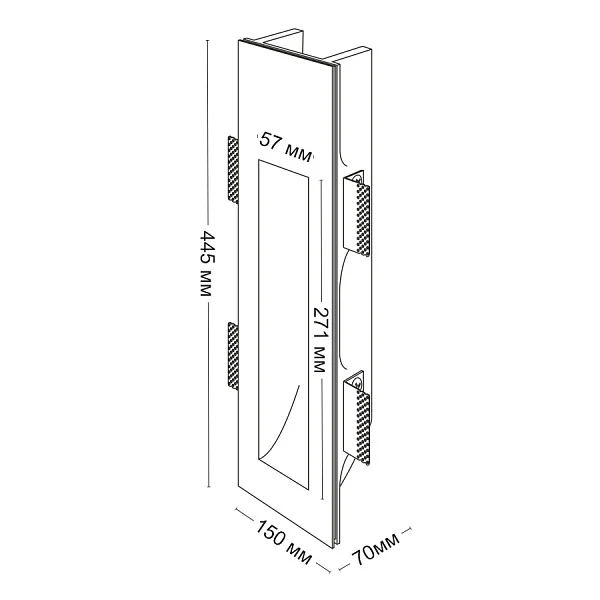 Подсветка для ступеней Ledron MW6010