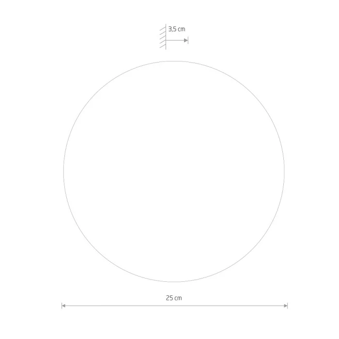 Настенный светильник Nowodvorski Ring Led M Gold 10281