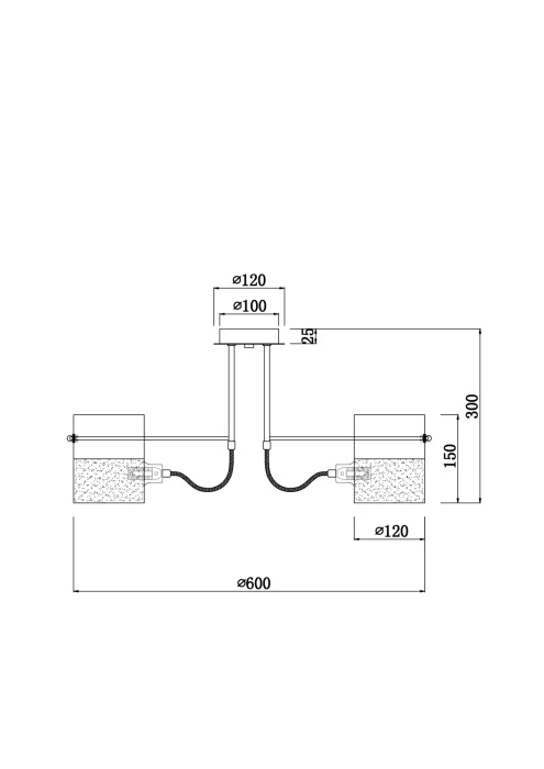 Потолочная люстра Freya Ampera FR2023PL-05CH