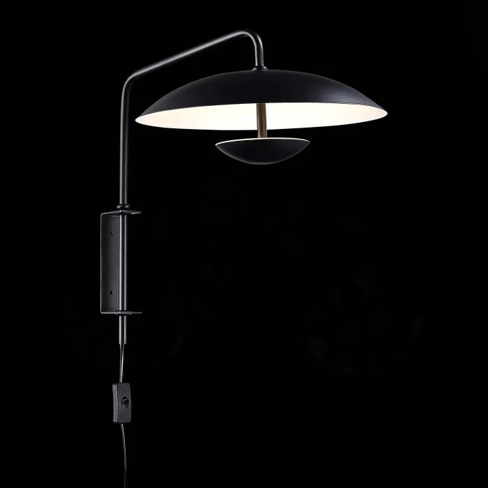 Бра ST-Luce Черный/Черный, Белый LED 1*8W 3000K SL6502.401.01