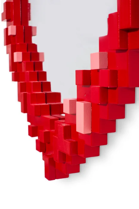Зеркало Seletti Pixel Heart 17055