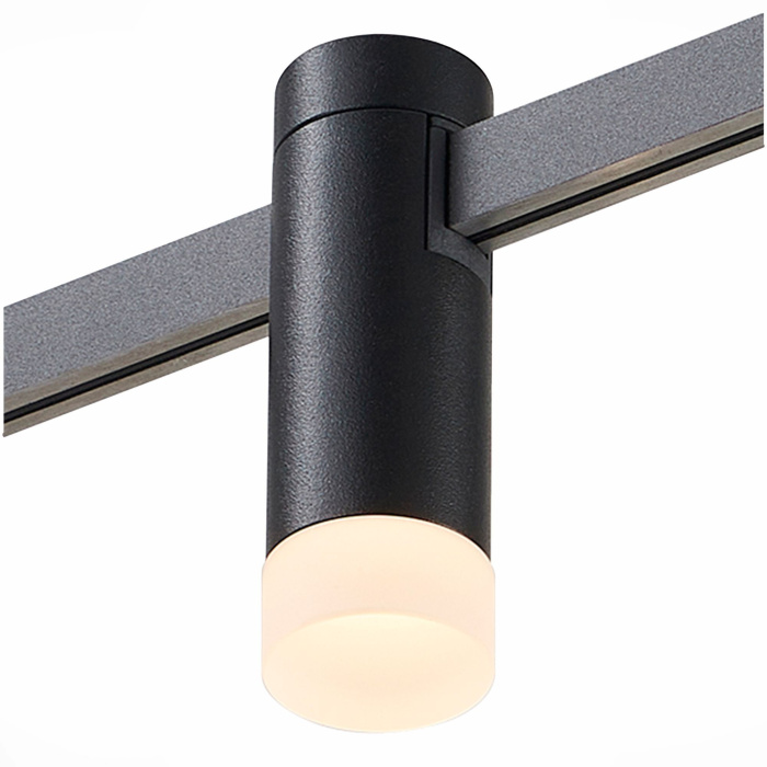 Магнитный трековый светильник FARM Черный LED 1*3W 4000K 91Lm Ra90 120 IP20 D29xH90 24 ST812.446.03