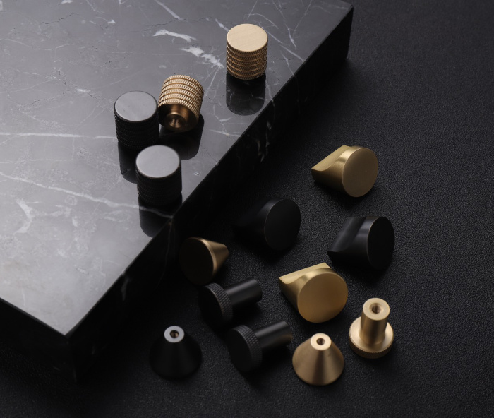 Ручка-кнопка Delight Collection HK001 HK004 black