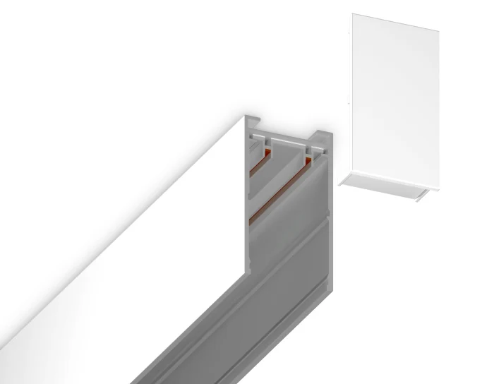 Заглушка для накладного шинопровода Magnetic 220V (2шт) Ambrella light GL1057