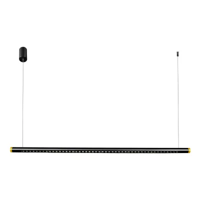 Светильник подвесной ST-Luce черный/черный,латунь LED 1*28W 4000K SL6238.413.01