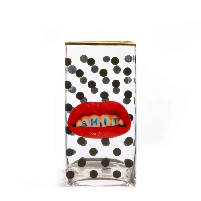 Ваза Seletti Toiletpaper Glass Vase 14150