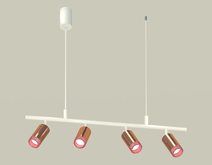 Комплект подвесного поворотного светильника с композитным хрусталем Ambrella light XB9001350