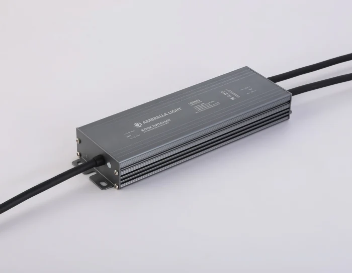 Блок питания для светодиодной ленты 12V 200W 16,7A IP67 185-260V 220*65*28 GS9865 Ambrella light GS9865