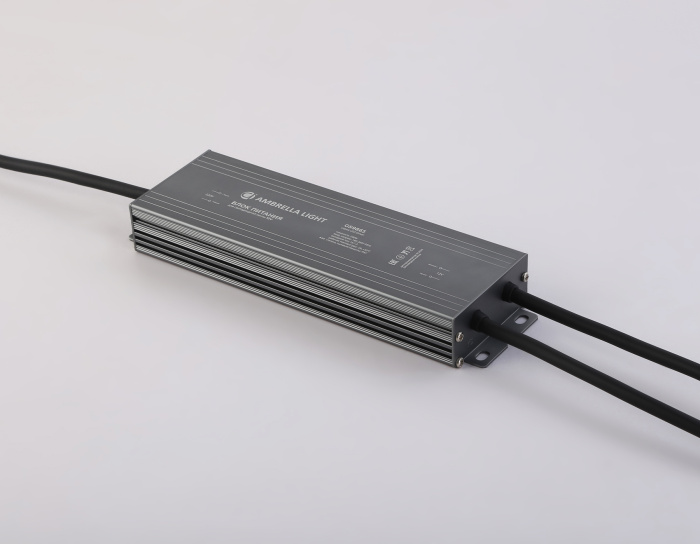 Блок питания для светодиодной ленты 12V 200W 16,7A IP67 185-260V 220*65*28 GS9865 Ambrella light GS9865