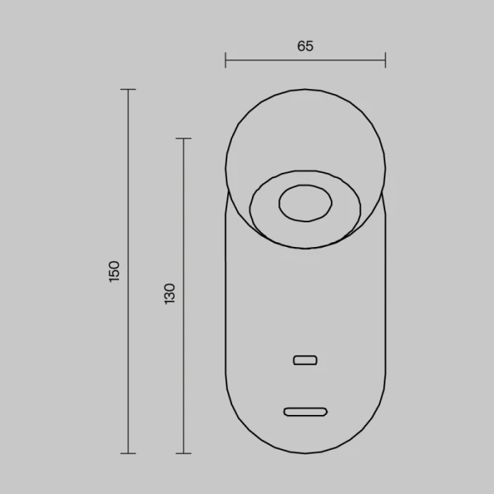 Бра Maytoni MOD434WL-L5B3K