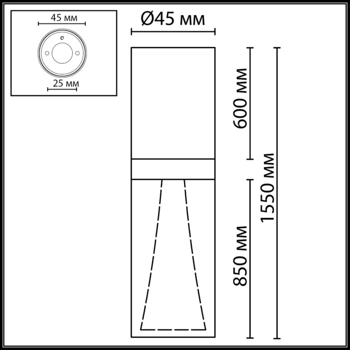 Потолочный светильник ODEON LIGHT MIDCENT 7143/4CL
